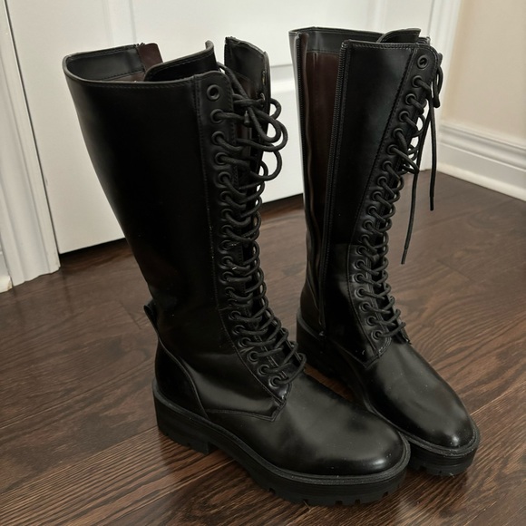 Zara combat boots brand new - Picture 2 of 5